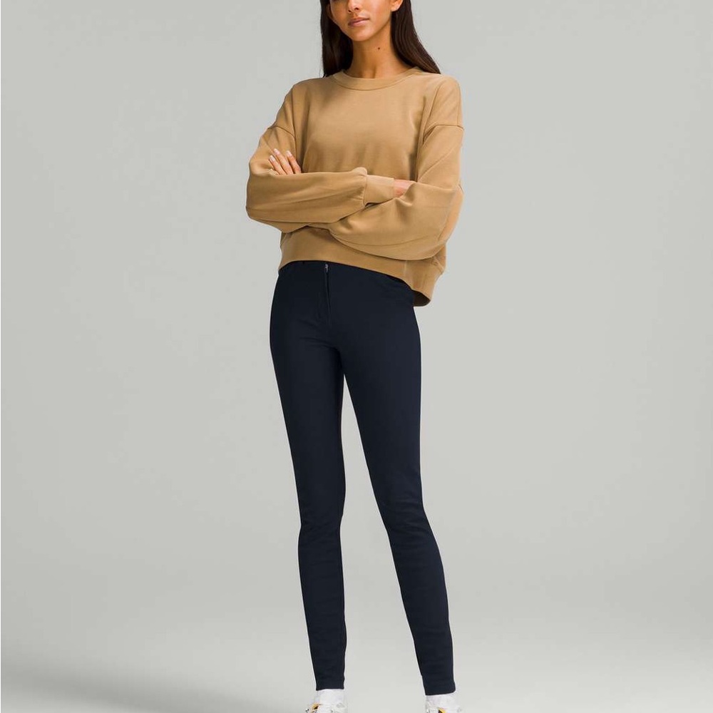 lululemon athletica Navy Slim Tech Trousers - Picture 5 of 16